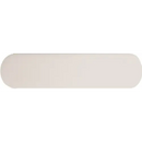 Witte pleister met ronde uiteinden van Grace Oval White Gloss voor totale oppervlakte