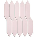 Glanzende lichtroze papic72 pink glossy tegel voor een stijlvolle muur of vloer