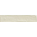 Creamkleurige rechthoekige keramische tegel met textuur, Piastrella Mix Bone 5x25