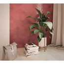 Potted green houseplant in a white planter on a stand with Zellige Hexa Wine decor