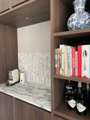 Lulu arabescato marble – flute
