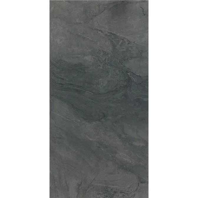 Dark gray Atlantis Anthracite Lappato 60x120 cm marmer tegel met subtiele aders