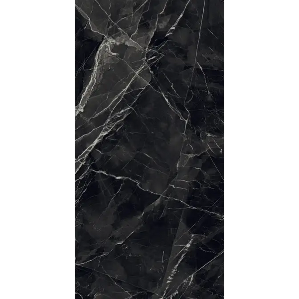 Black Calacatta Glans 60x120 cm muurtegel met zwart marmer en witte aders