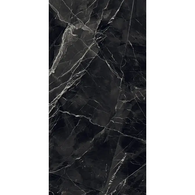 Black Calacatta Glans 60x120 cm muurtegel met zwart marmer en witte aders