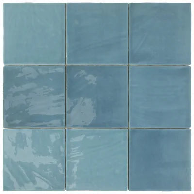 TopTegels Beach Blauw 15x15 cm