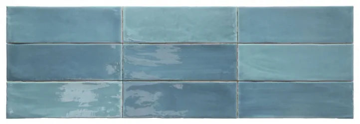TopTegels Beach Blauw 7.5x23 cm