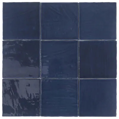 TopTegels Beach Donker Blauw 15x15 cm