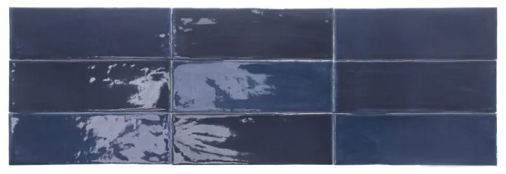 TopTegels Beach Donker Blauw 7.5x23 cm