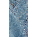 Freya Blue vloertegels met marmerlook, witte aders en rode strepen, 60x120 cm