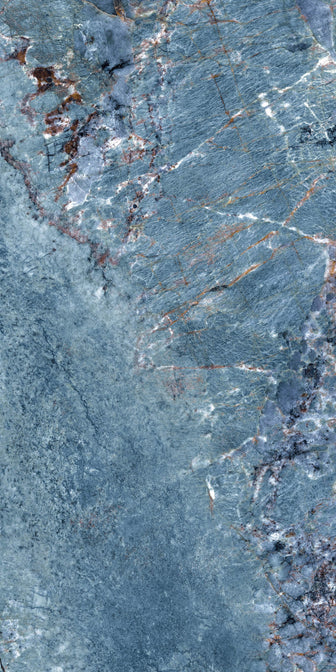Freya Blue Glans 60x120 cm