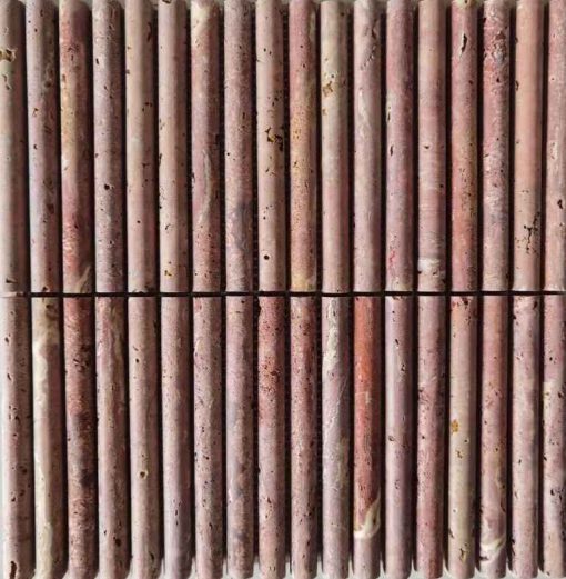Lulu travertin terracotta – flute