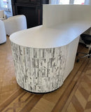 Lulu arabescato marble – flute