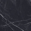 Marquina Black pulido 60x60 rett met zwarte marmeren tegel en witte aderen