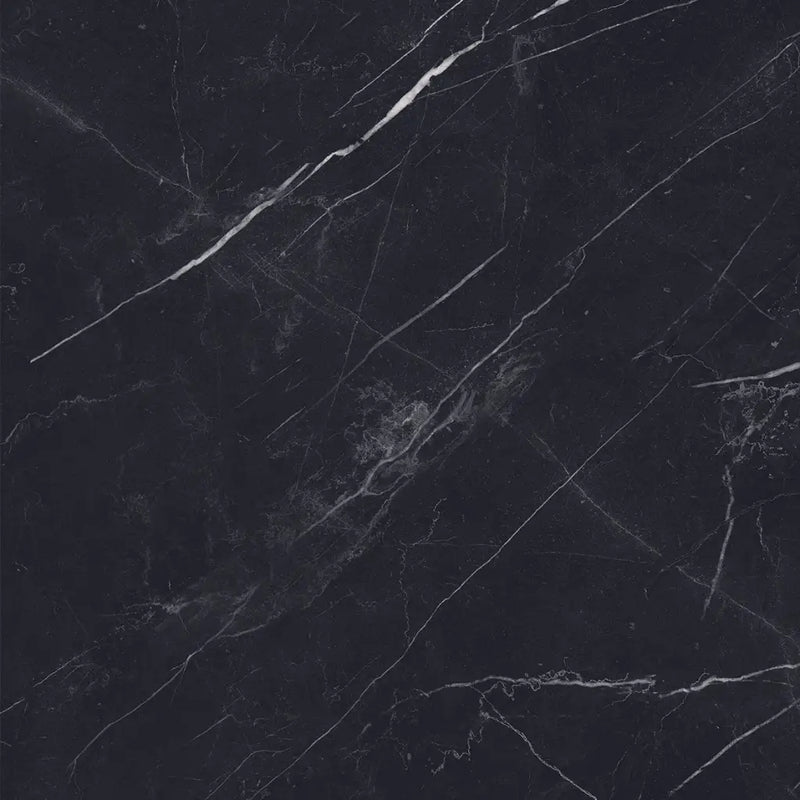 Marquina Black pulido 60x60 rett met glanzende zwarte marmer en witte aders