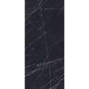 Black marble phone case met witte adering en krassen op de Marquina Black gepolijst 120x280 rett