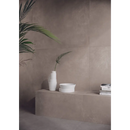 Witte keramische vaas met minimalistisch design, Fap Summer Vento 120x120 rett style