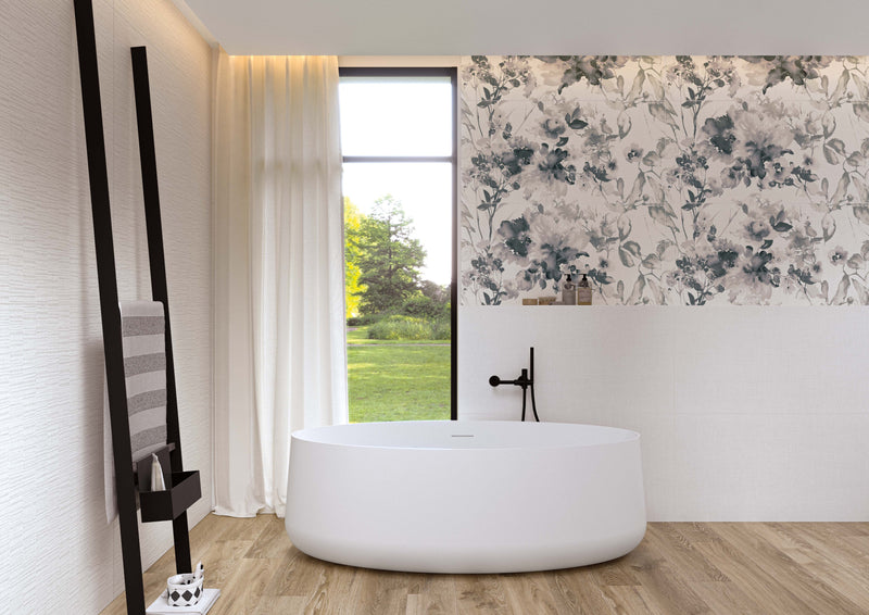 Villore White Elixir decor wandtegel mat 60x120 rett