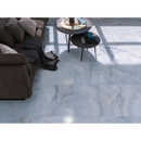 Witte marmeren vloer tegel met grijze adering op de Onix Blue Mat 60x120 rett