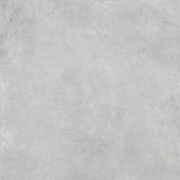 Light gray Corsocomo Drop 60x60 rett tegel met subtiele textuur en gladde randen