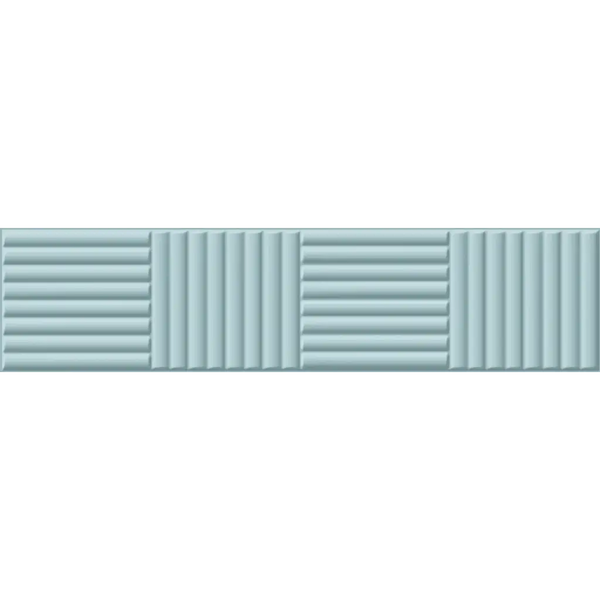 Light blue textured wall panel with vertical stripes, perfect for volume light blue bamboo mat 6x25
