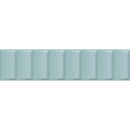 Alt tekst van volume lichtblauw blauwe ladder mat 6x25 met 3D textuur