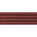 Red gare garnet glans metalen siding paneel met horizontale ribbels en glad afwerking