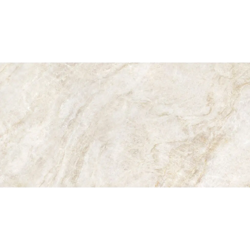 Cream marmer tegelvloer Taj Mahal Nature gepolijst 60x120 voor een stijlvolle look