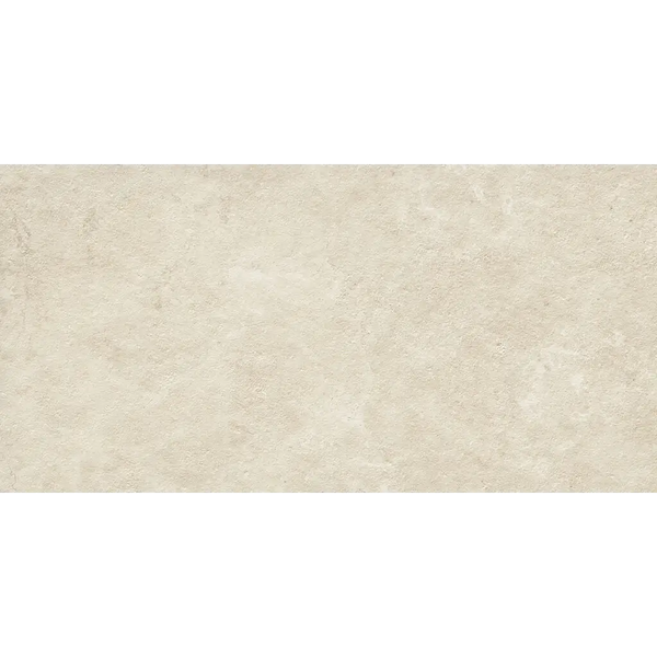 Creamkleurige textuur stof met subtiel bloemmotief voor Trevia Beige 30x60 rett