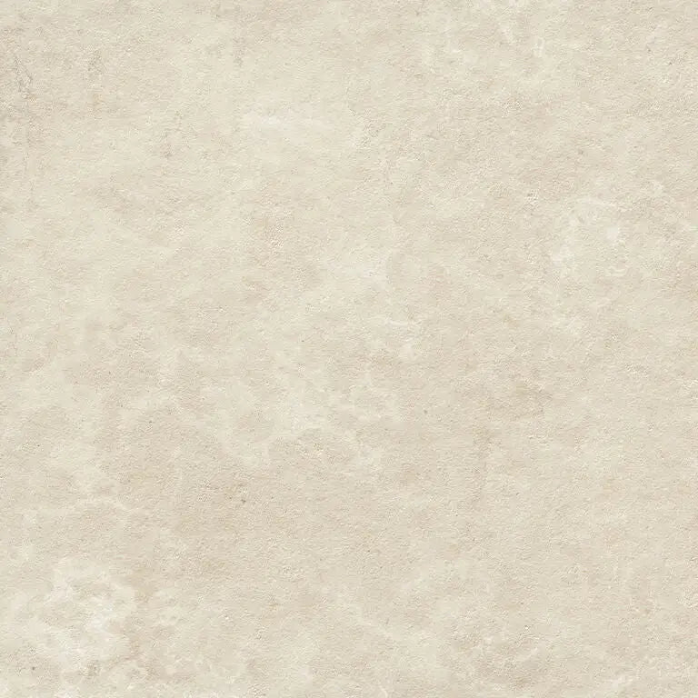 Creamkleurige textured stof met subtiel bloemendessin voor Trevia Beige 60x60 rett