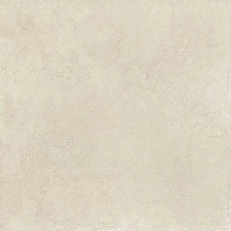 Creamkleurige Trevia Beige 120x120 rett keramische tegel met subtiele marmerstructuur