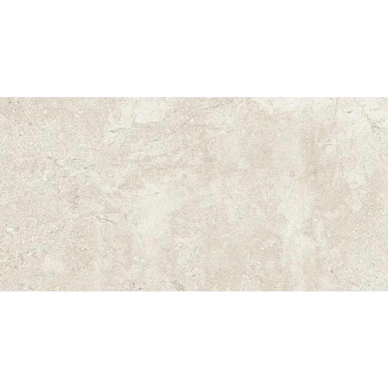 Beige marmeren tegelvloer van Duolith Wool 30x60 rett voor een stijlvolle look