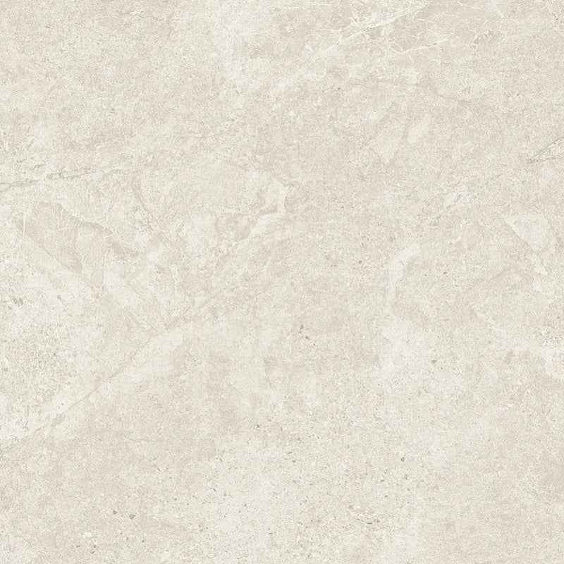 Beige marmer tegelvloer Duolith Wool 60x60 met subtiele adering en glansafwerking