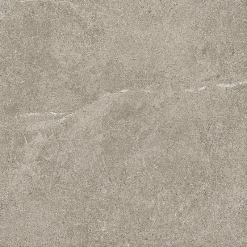 Beige marmeren tegelvloer van Terrastegel Duolith Fossil 60x60 rett 20mm