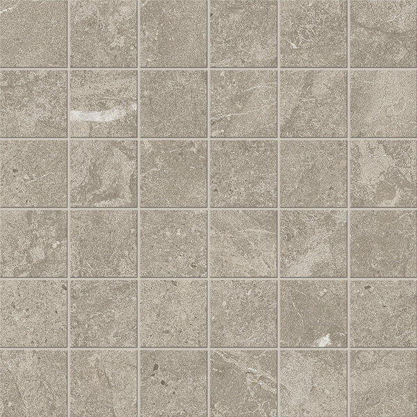 Duolith Fossil mozaiek 5x5 op net van 30x30