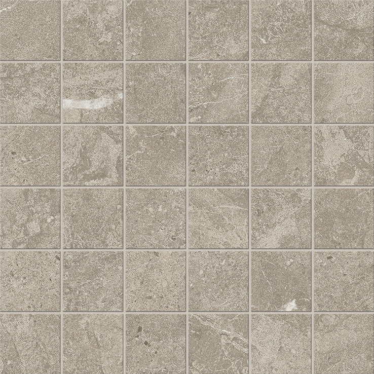 Duolith Fossil mozaiek 5x5 op net van 30x30