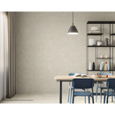 Beige duolith wool wandtegel 40x80 rett met subtiele verticale lijnen en textuur