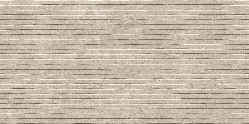 Duolith Ivory wandtegel Uneven 40x80 rett