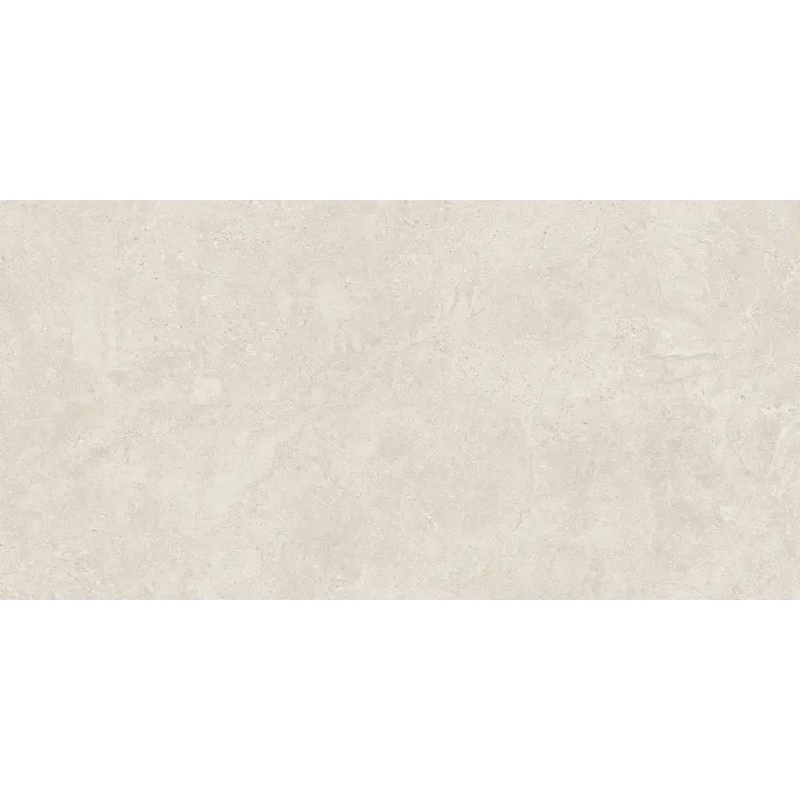 Creamkleurige textuur wanddecor met subtiele bloemen, perfect als duolith wool wandtegel 40x80 rett