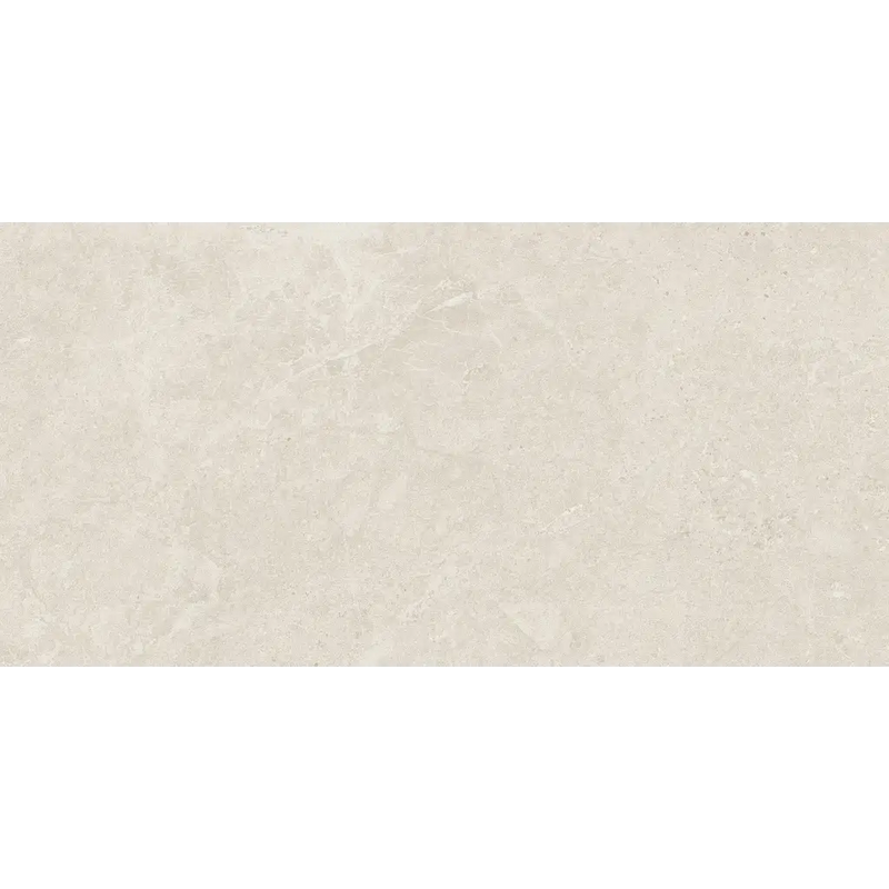 Creamkleurige textuurlijke Duolith Wool Wandtegel 40x80 rett voor je vloer