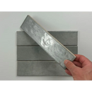 Grijze glanzende marmeren tegels 6x24,6 voor een trendy look in je badkamer