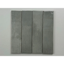 Grijze tegels glans 6x24,6 met glad oppervlak en natuurlijke textuur voor trend tegels