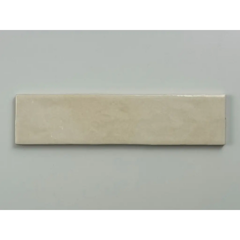 Creamkleurige Trend Tegels beige glans 6x24,6 met subtiele veining voor jouw badkamer