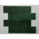 Groen glans tegels donker groen Trend tegels 6x24,6 keramisch of porselein