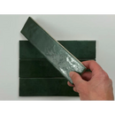 Groene glanzende keramische tegels van Trend Tegels donker groen 6x24,6