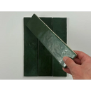 Groene glanzende Trend Tegels donker groen 6x24 met grip voor slijpsteen alt tekst