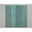 Teal trend tegels licht blauw met glans, 6x24,6 voor een stijlvolle muur of vloer