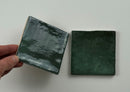 Trend tegels donker groen glans 10x10