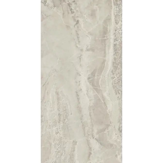 Keops Latte vloertegels met wit marmer en grijze aders, natuurlijke steen textuur