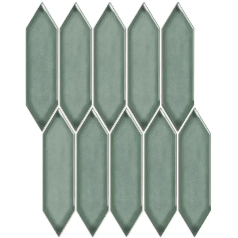 PAPIC82 Green Grey Glossy