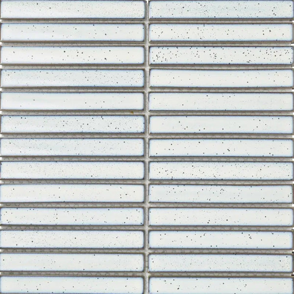 SEF20100 White Blue Speckle Glossy